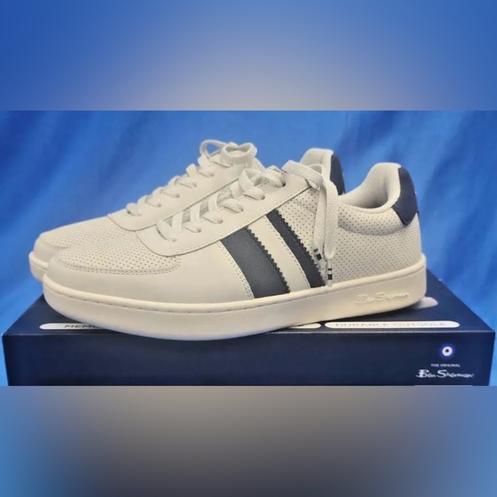 The Original Ben Sherman Men's Webber, Size 11, Grey, Memory Foam